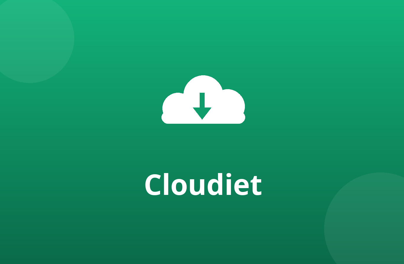 Cloudiet - сервис сжатия фото и видео в облаке